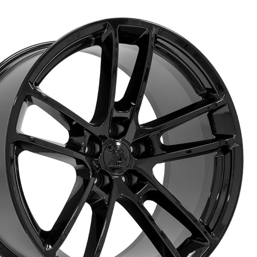 Set 20x10 gloss black 2718 - 20x10,