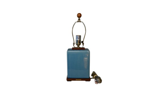 Blue crackle glaze - blue,