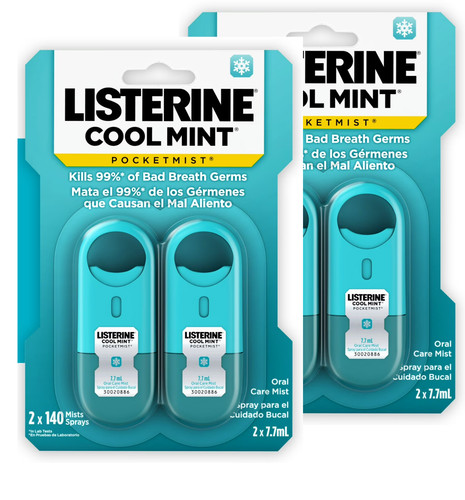 Listerine pocketmist cool mint - listerine,