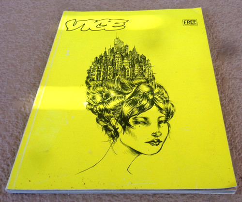 Vice magazine volume number - magazine,