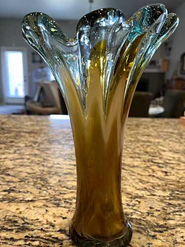 Murano amber blue - murano,