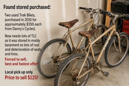 Forced sell couple trek - forced,
