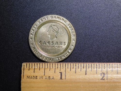Vintage gaming token caesars - vintage,
