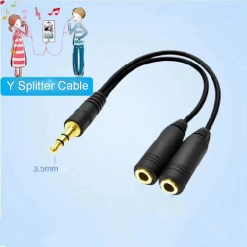 5mm aux audio mic splitter - aux,