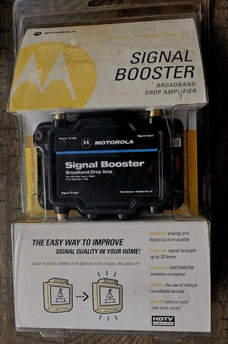 New motorola signal booster - motorola,