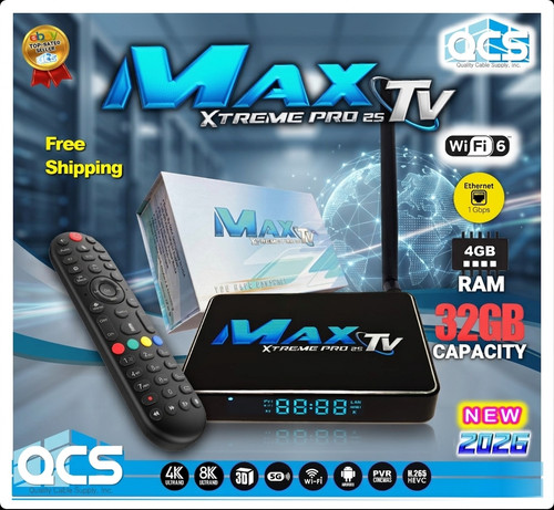 Maxtv xtreme pro 8k - maxtv,