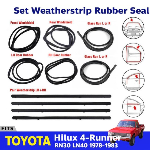 Weatherstrip rubber seal fits - rubber,