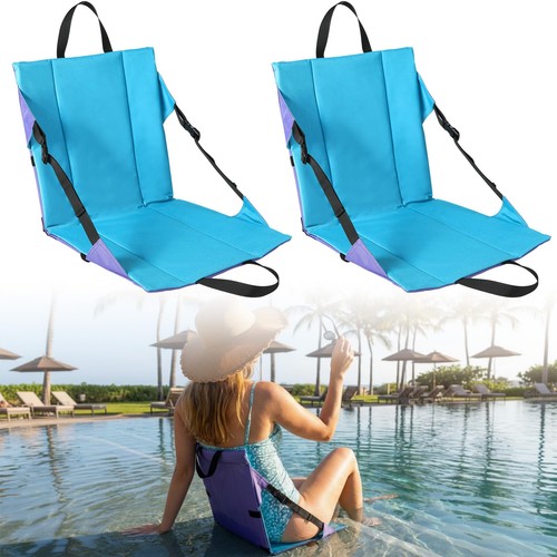 Pcs foldable pool chairs - 2,