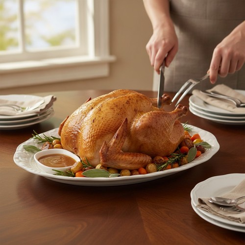 Fine porcelain holiday serving - fine,