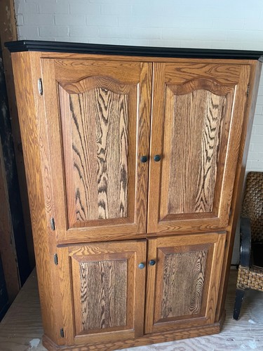 Solid oak corner - solid,