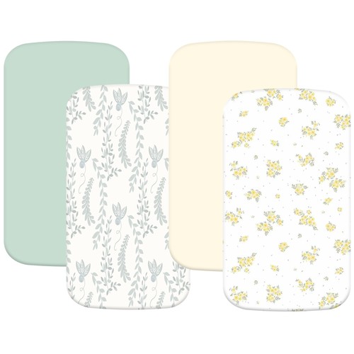Pcs stretchy bassinet - bassinet, sheets