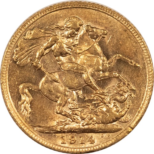 1914 great britain gold - 1914,