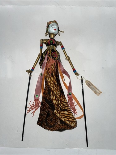 Vtg indonesian wayang golek - indonesian,