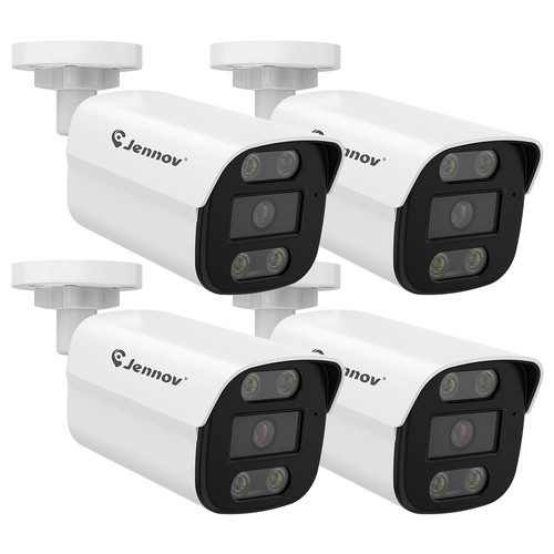 4pcs 8mp poe - 8mp, ip