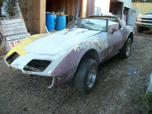 Corvette gasser project - gasser,