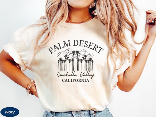 Palm desert shirt - desert, travel