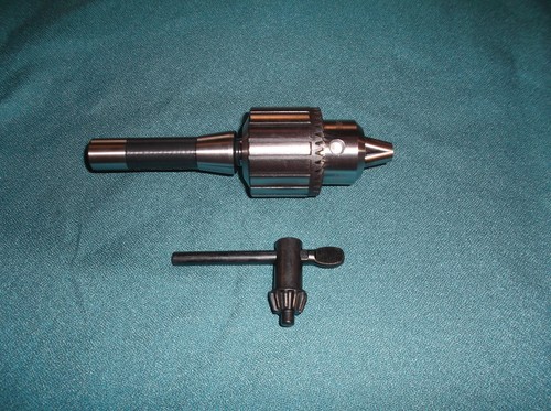 New drill chuck with - new, r-8