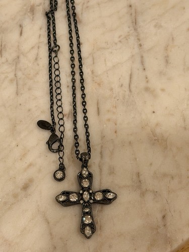 Lia sophia cross necklace - lia,