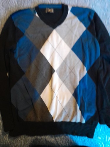 Mens argyle pullover - mens, xg