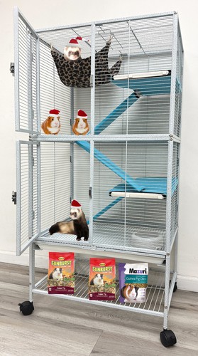 Large two story hammock ferret - story,