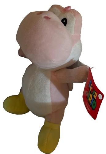 Pink yoshi plush toy - yoshi,