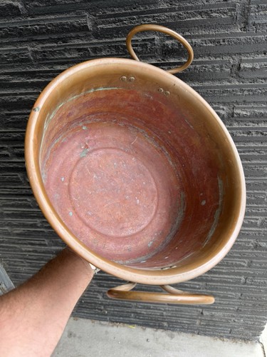 Vintage menesa copper jam pot - vintage,