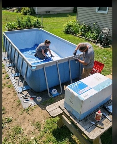 Yankee pool liner pad 18x33 - liner,