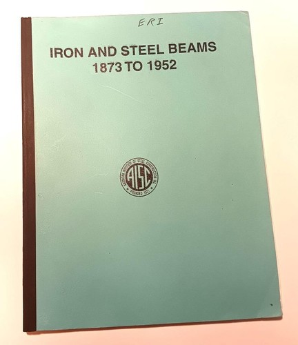 Iron and steel beams - 1873, to