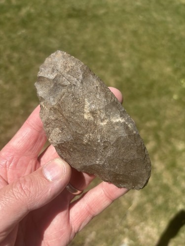 Native american flint knapping - american,