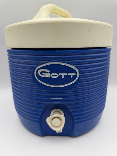 Vintage gott gallon blue - vintage,