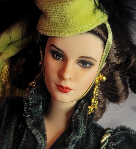 Scarlett hara ooak repaint - scarlett, o'hara