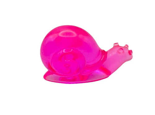 Pink snail paperweight - snail, paperweight,