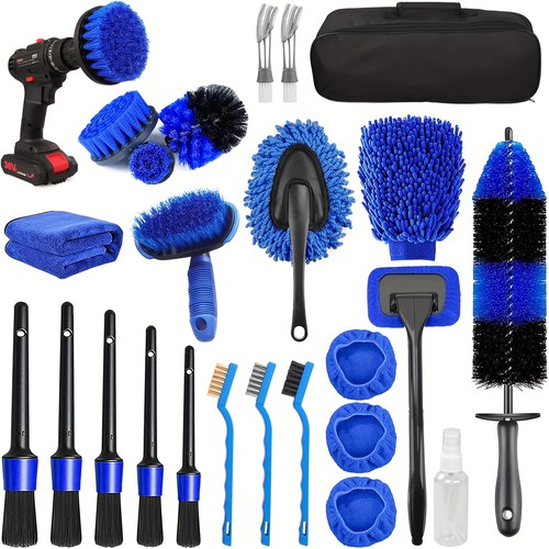 25pcs car detailing - car,