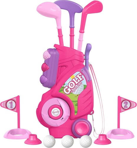 Toddler golf clubs set - toy, for