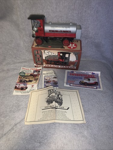 Texaco 1910 mack oil tanker - texaco,