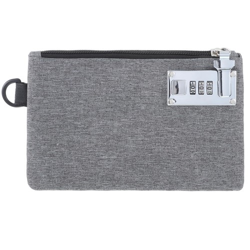 Money bag with lock - lock,, 5x8in