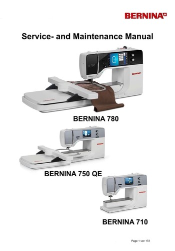 Bernina 710 750qe - *,