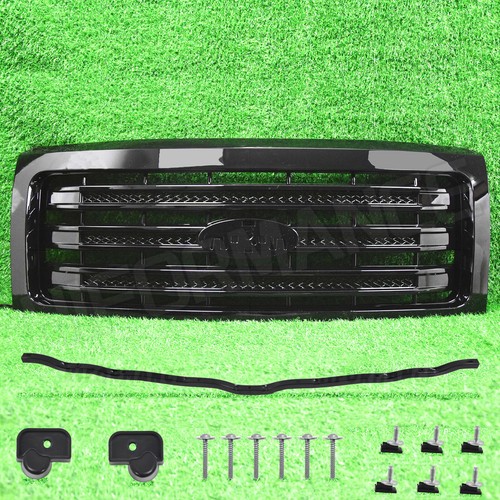 Gloss black front grille bar - gloss,