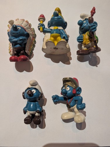 Smurfs vintage peyo schleich - smurfs,