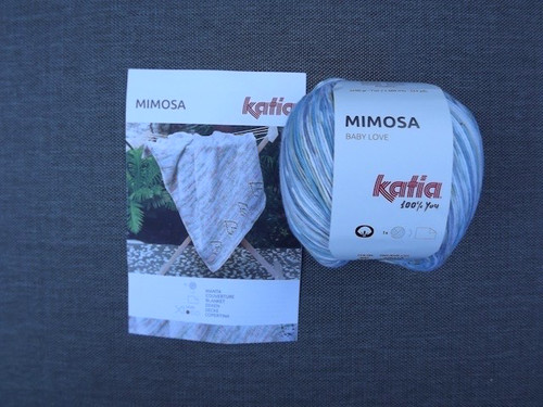 Katia yarn mimosa - mimosa, kit