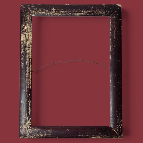 Antique victorian wood picture - victorian,