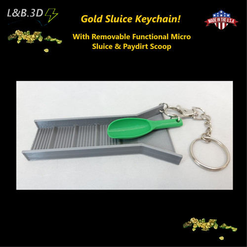Micro gold sluice scoop - micro,