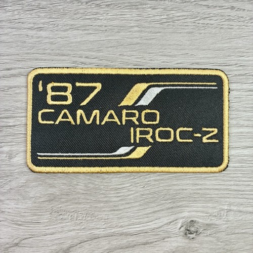 1987 camaro iroc patch 87 - camaro,