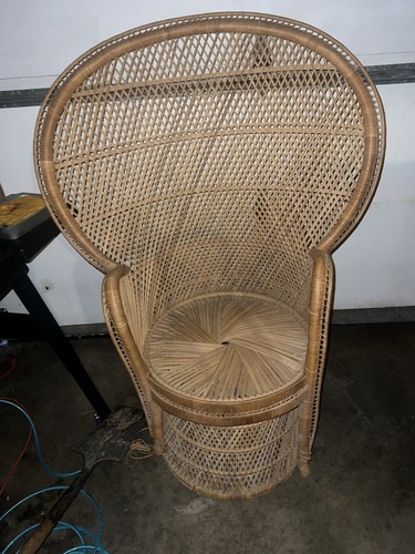 60s emmanuel rattan peacock - 60s,