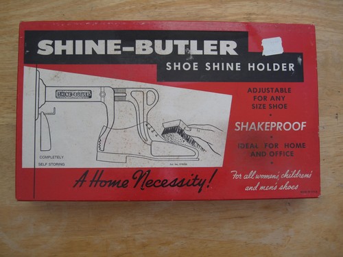 Vintage shine butler - shine-butler, shoe