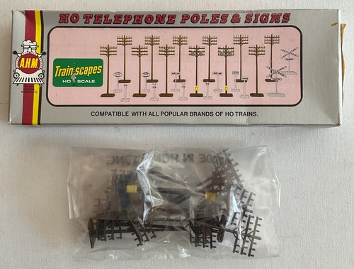 Ahm scale telephone poles - ahm, &
