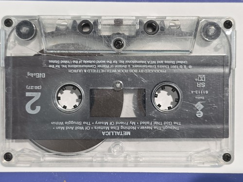 Metallica self titled black - titled,