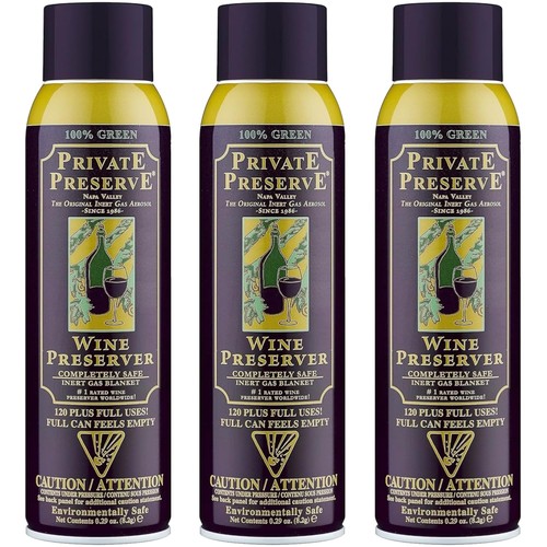 Inert gas wine preservation - inert,