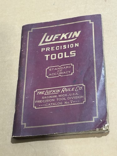Lufkin precision tools - tools,