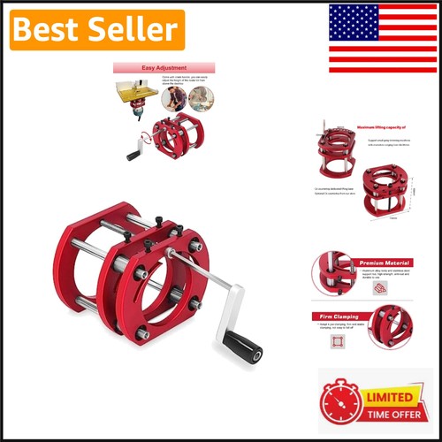 Aluminum alloy router lift - aluminum,